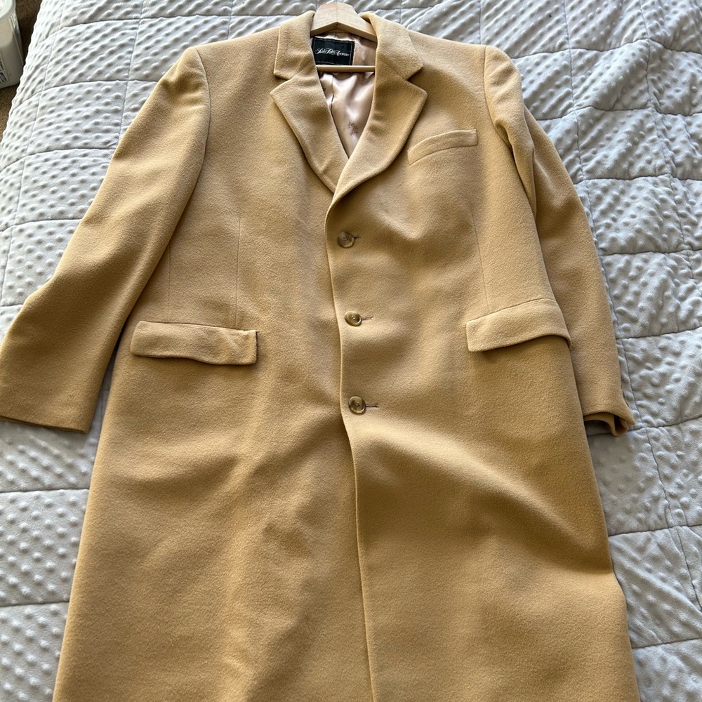 Men's Saks Fifth Avenue Gold Coat